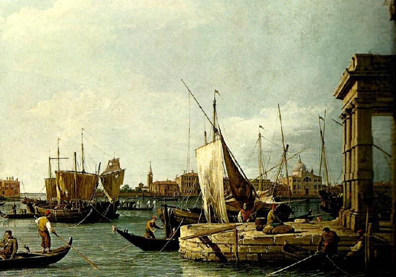 vy fran tullhuskajen i venedig, antonio canaletto